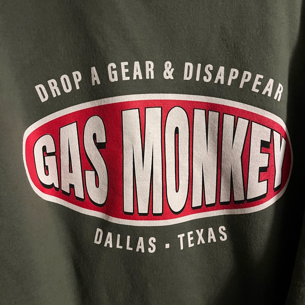 Gas Monkey Olive Green Men's Jacket - Picture 3 of 5